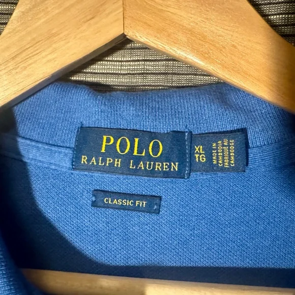 NWT Blue XL Mens The Iconic Mesh Polo Shirt - Picture 9 of 11